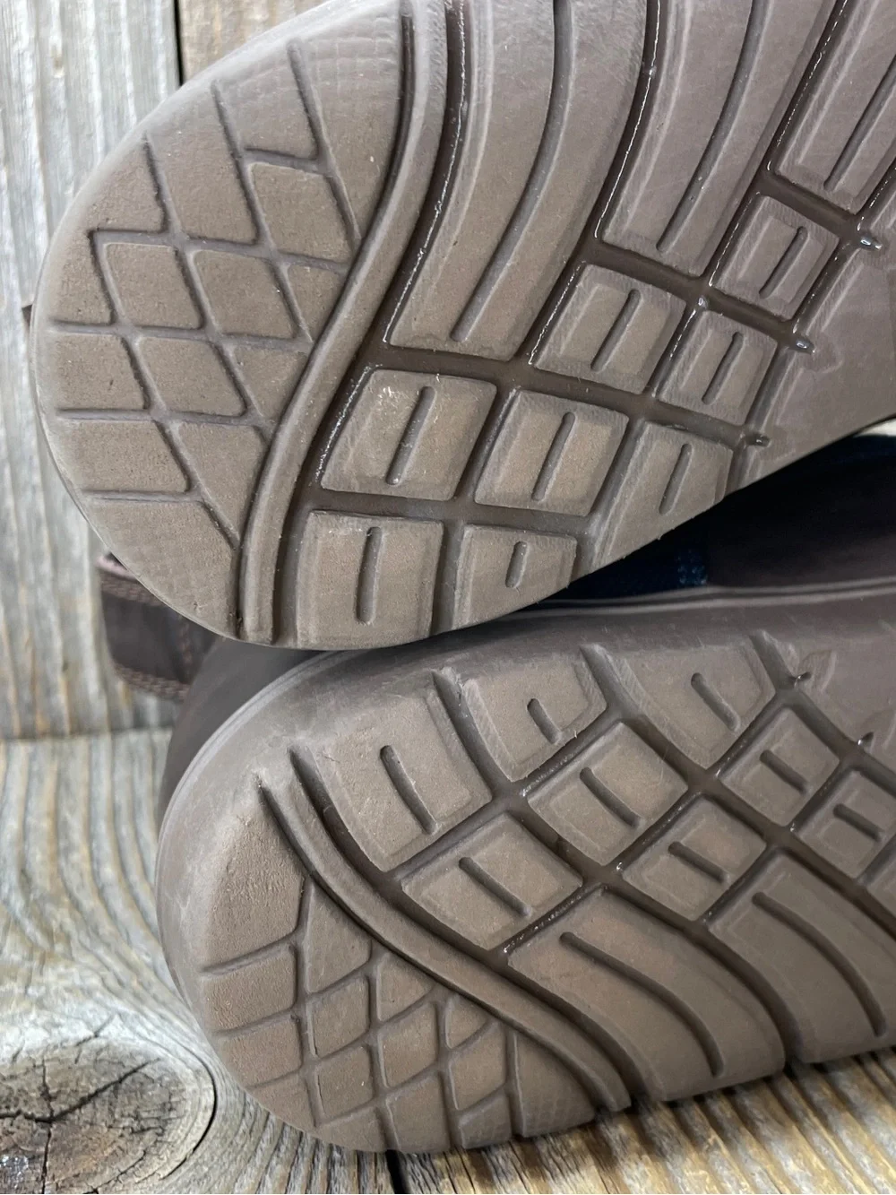 Lems Boulder Boot Mens Size 10 Navy Stout Zero-Drop Wide Toe Box Boots Comfort